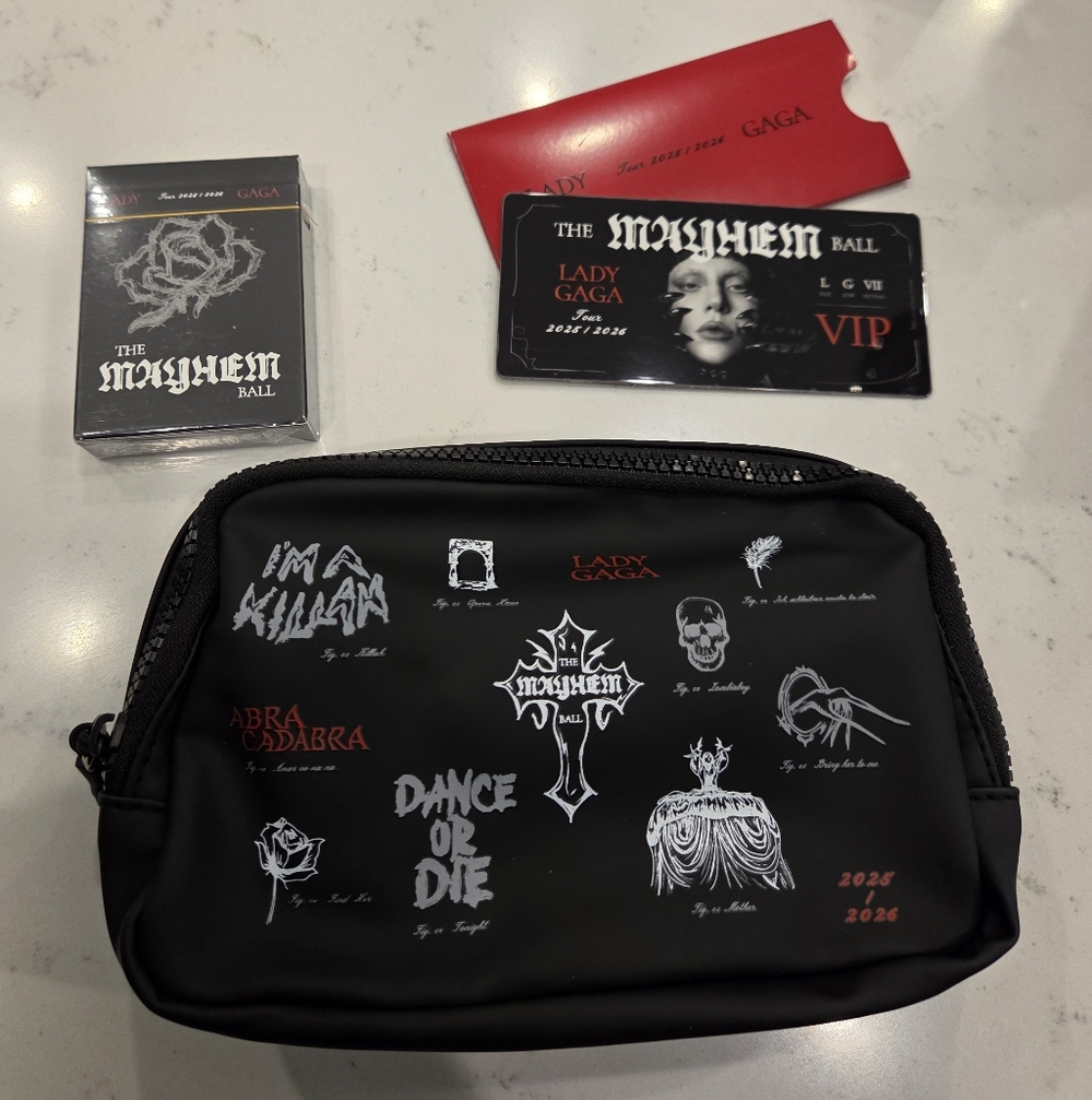 Lady Gaga Mayhem Ball VIP Merch